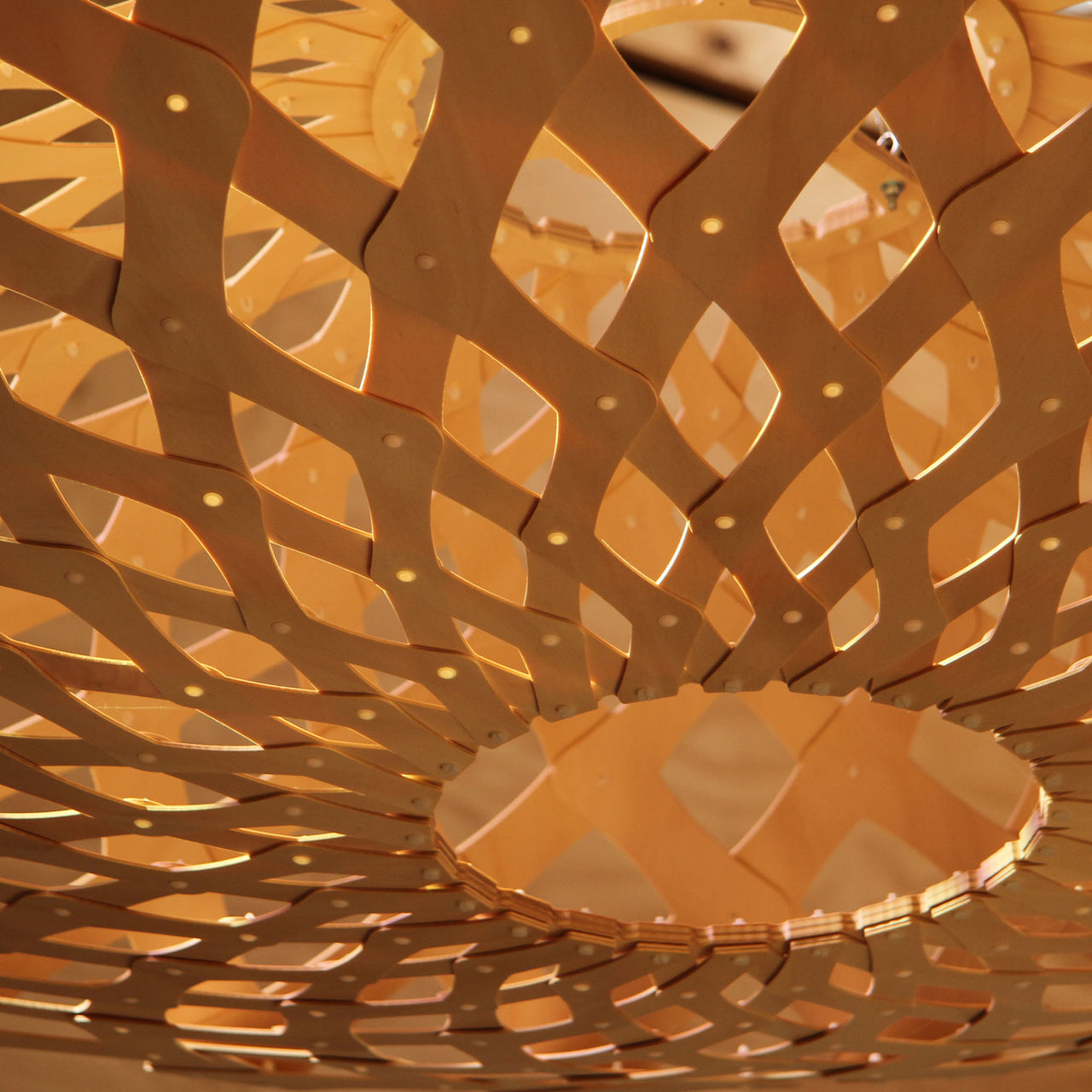 Flax Pendant Light: Medium