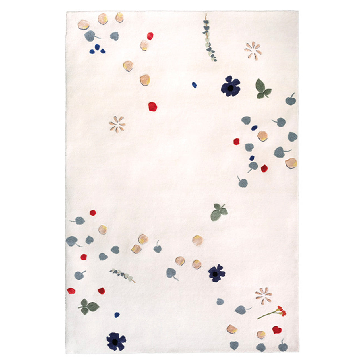 Fleur Platinum Rug: Large - 118.1