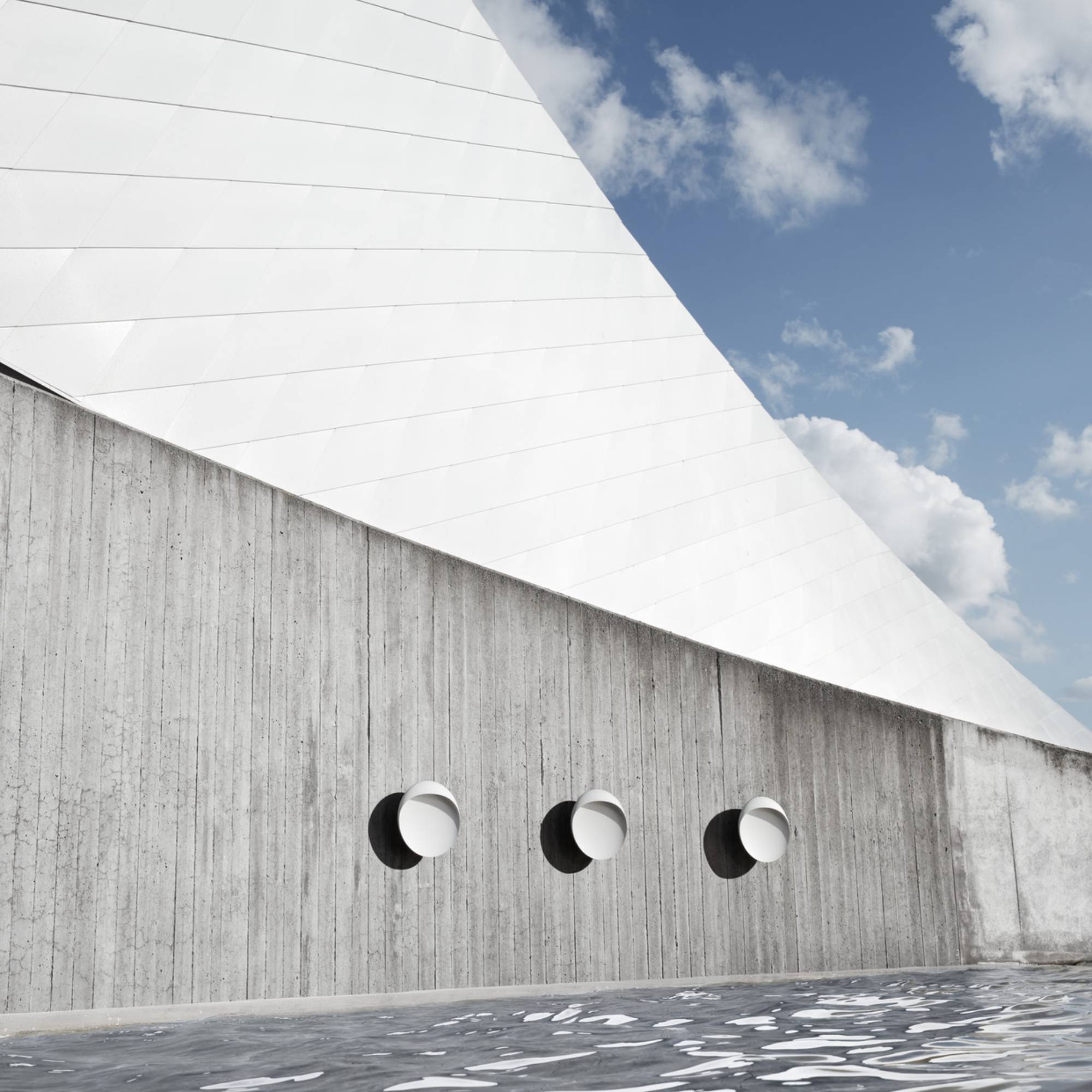 Flindt Wall Lamp: Outdoor