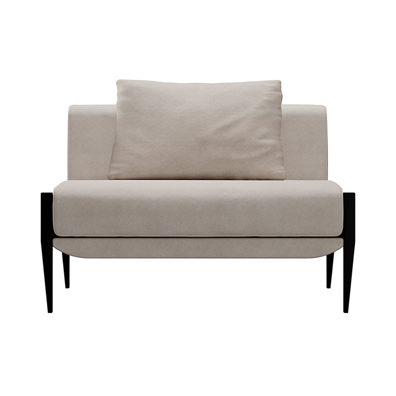 Float Sofa 1 Seater: Armless