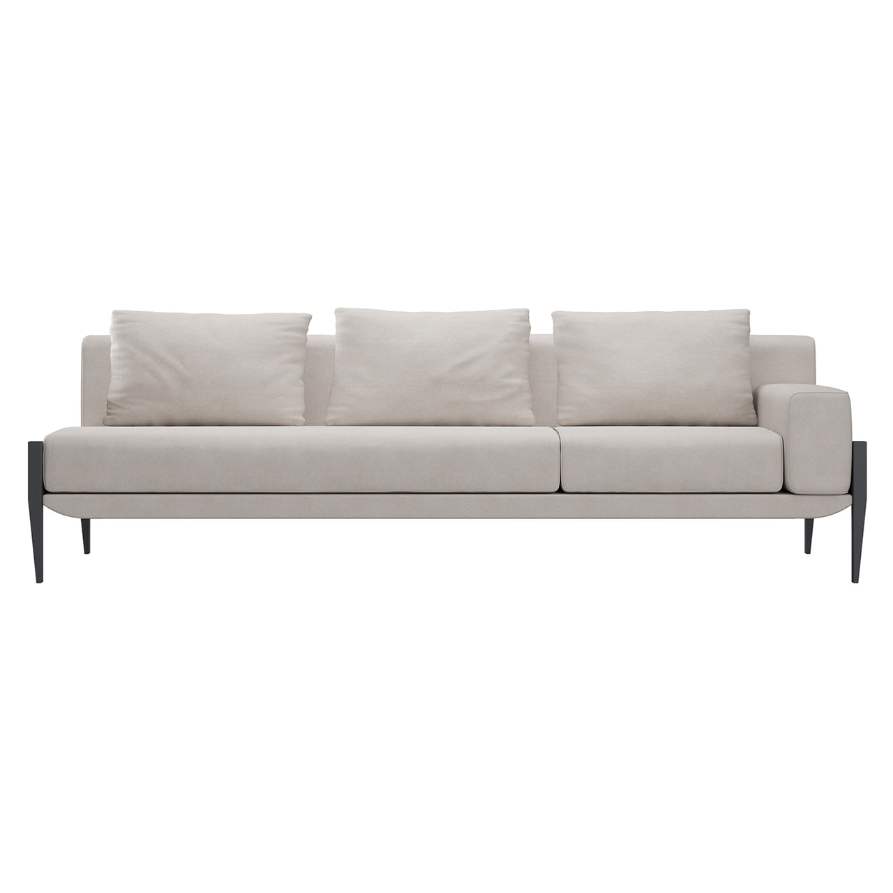 Float Sofa 3 Seater: 1 Arm
