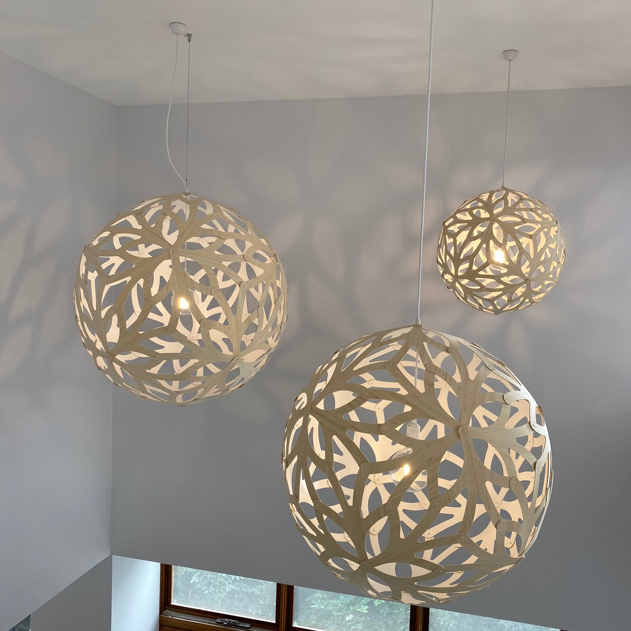 Floral Pendant Light: Extra Small + LS