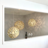 Floral Pendant Light: Medium + LS