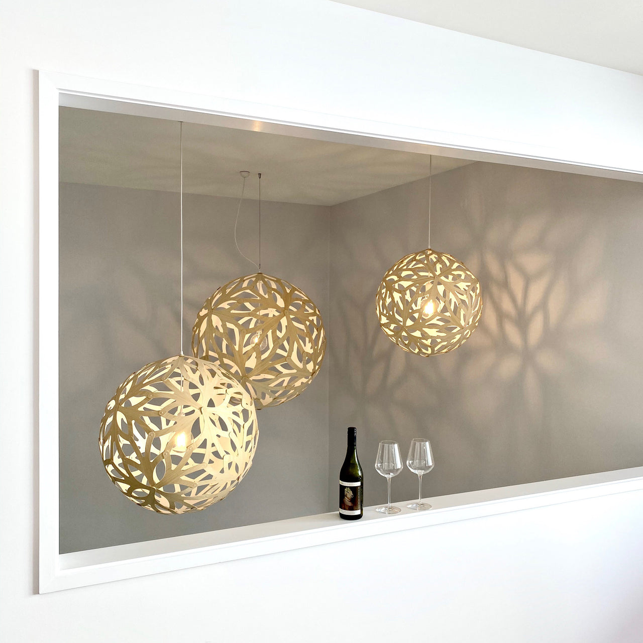 Floral Pendant Light: Small + LS
