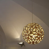 Floral Pendant Light: Medium