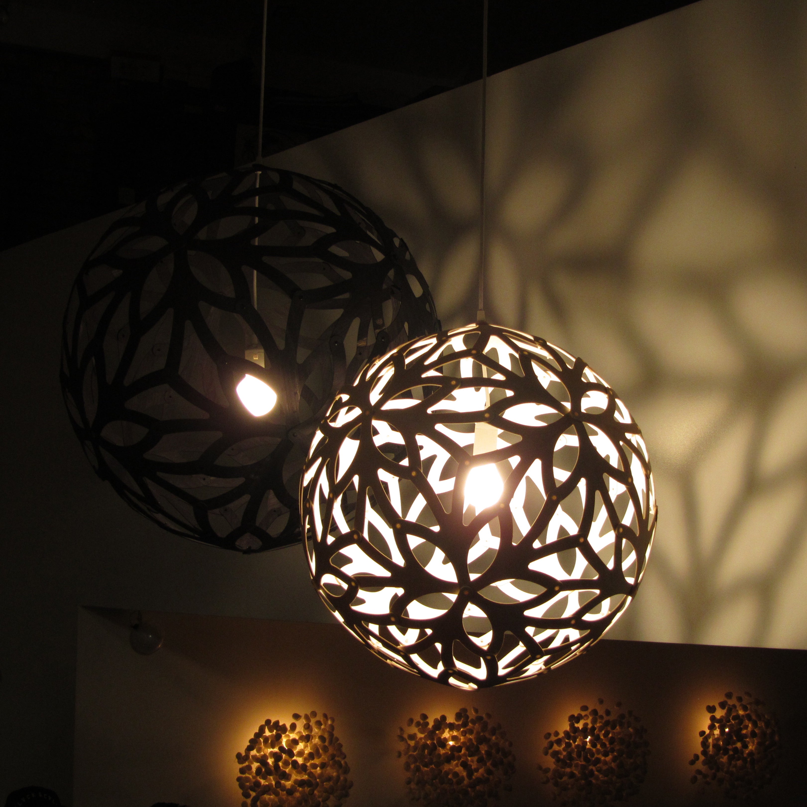 Floral Pendant Light: Large