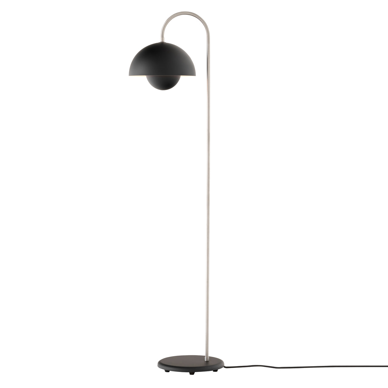 Flowerpot Floor Lamp VP12: Matt Black