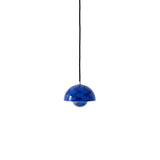 Flowerpot Pendant VP10: Cobalt Blue + Twilight Blue + Black