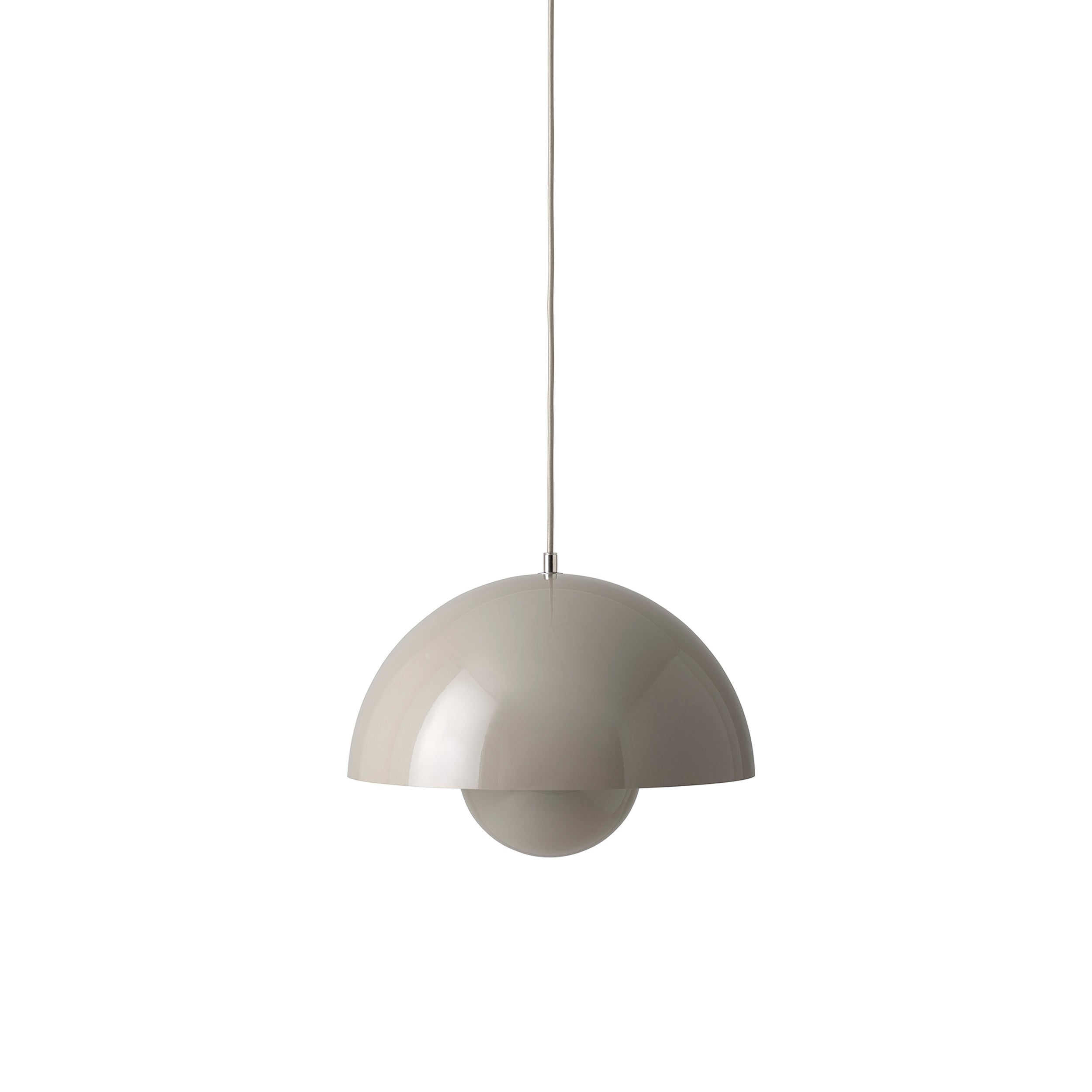 Big FlowerPot VP2 Pendant: Grey Beige