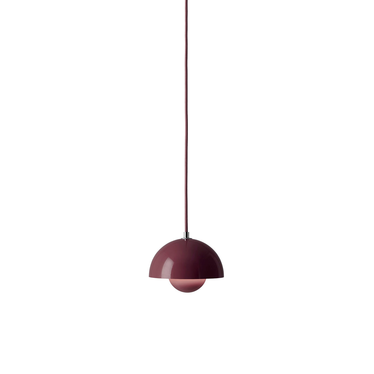 Flower Pendant VP10: Dark Plum