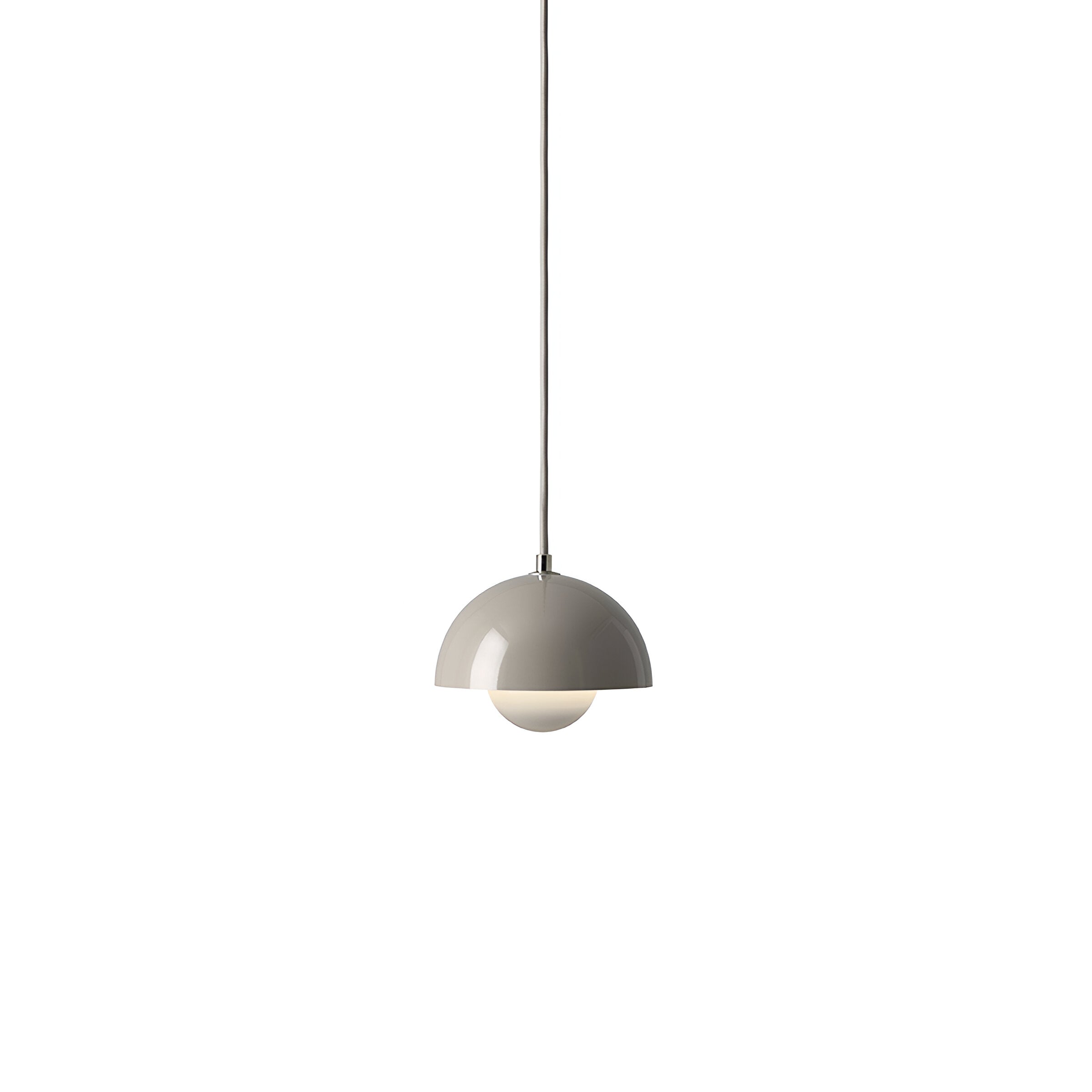 Flowerpot Pendant VP10: Grey Beige