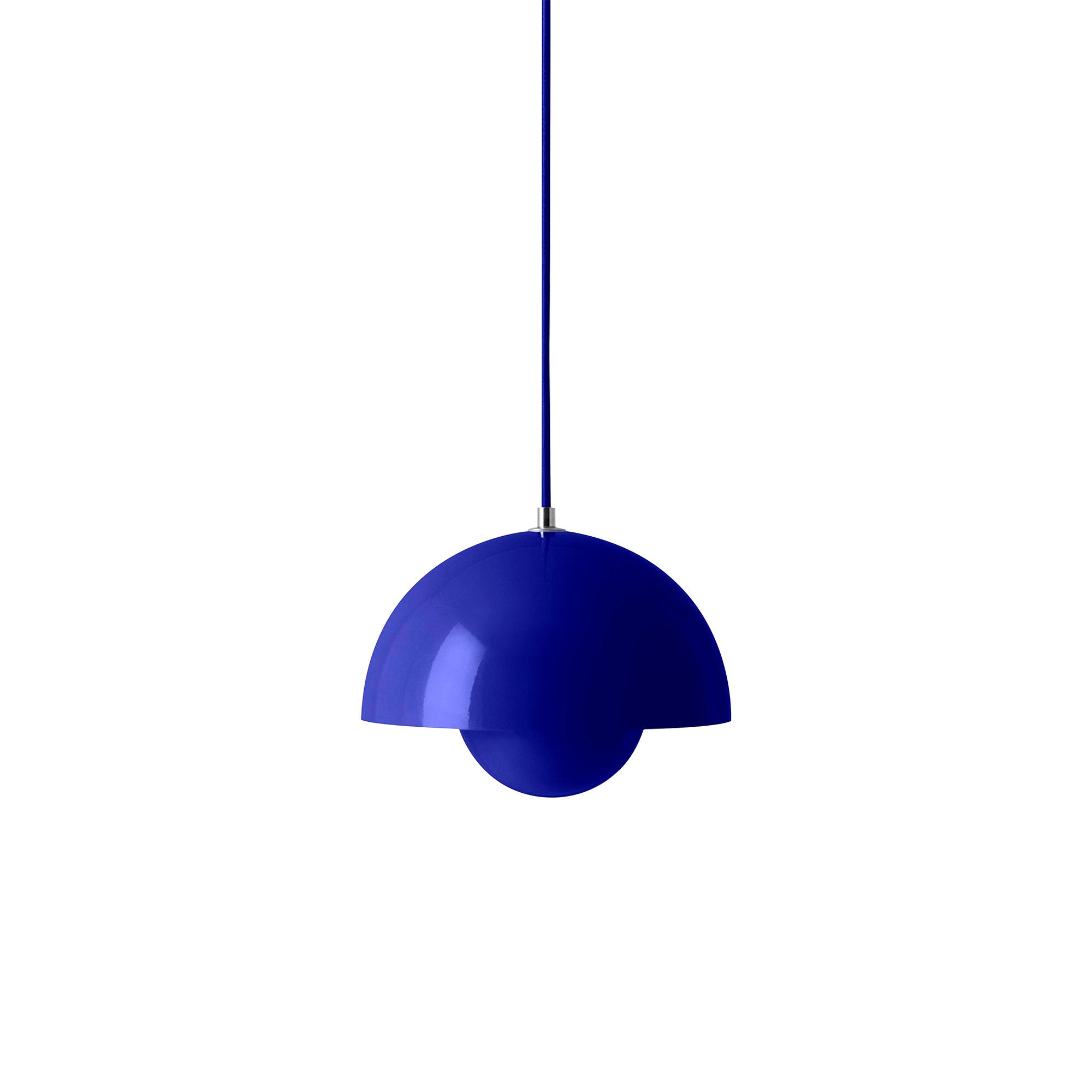 FlowerPot VP1 Pendant: Cobalt Blue