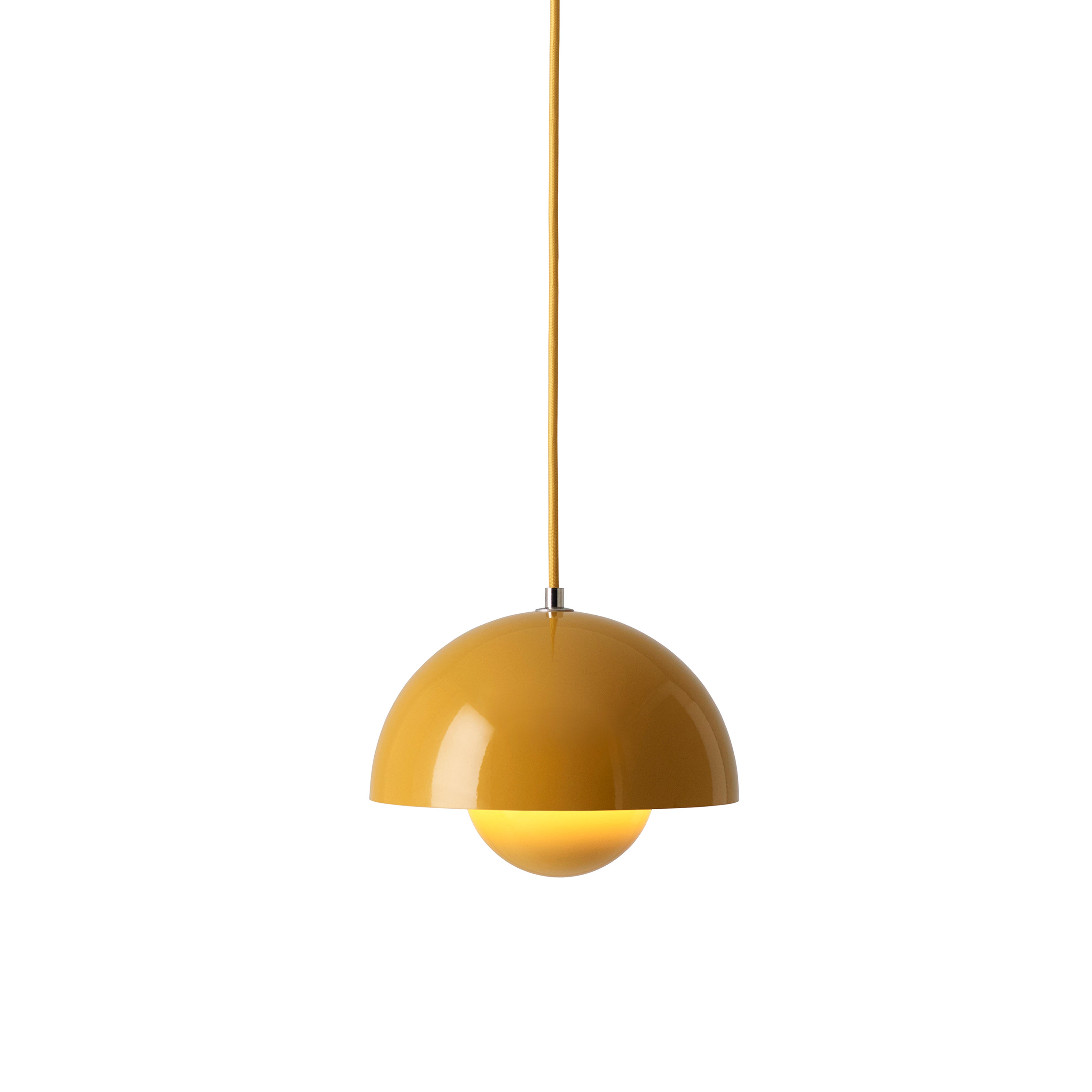 FlowerPot VP1 Pendant: Mustard