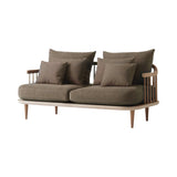 Fly Series SC2 Sofa: Oiled Oak + Hot Madison Reboot 094