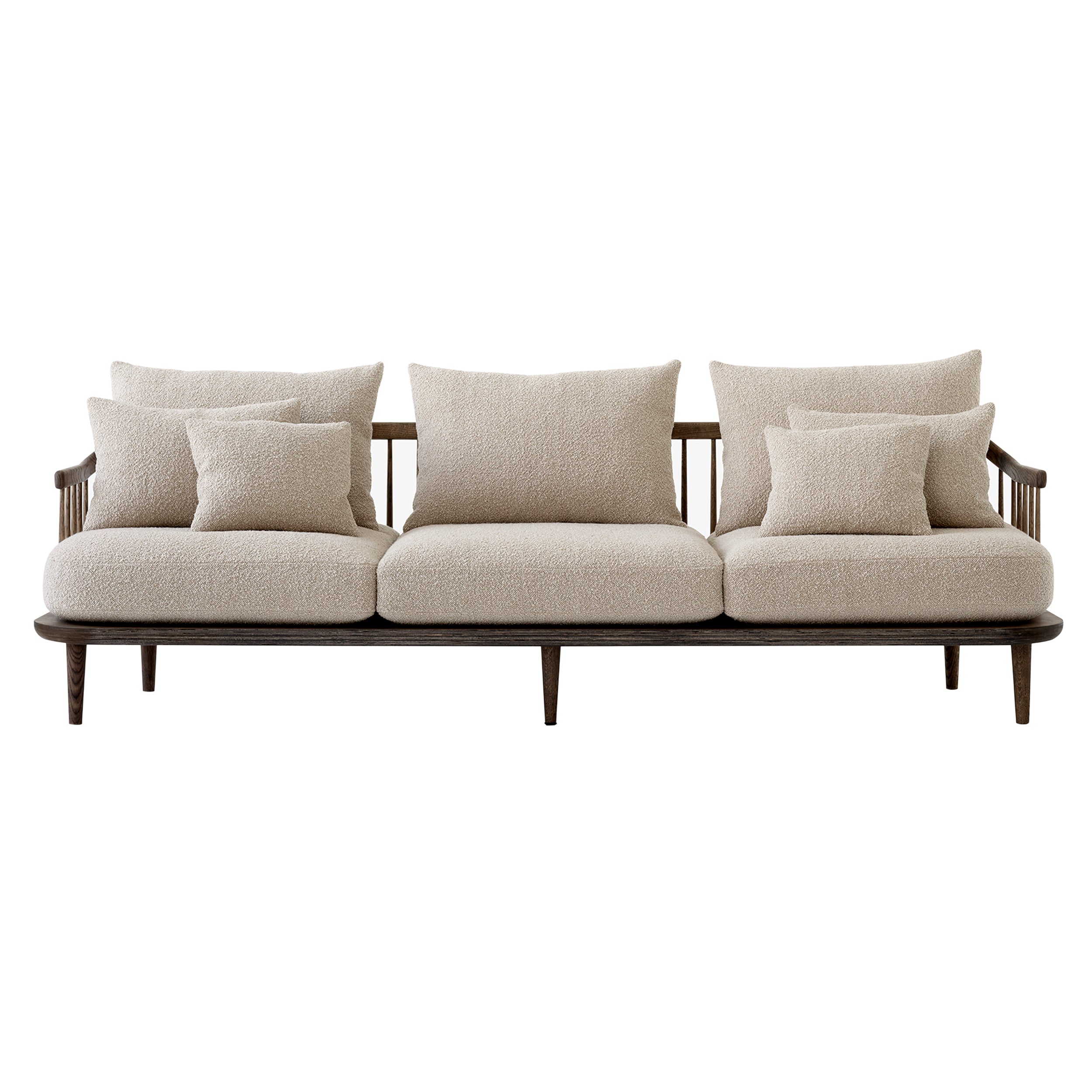 Fly Series SC12 Sofa: Smoked Oiled Oak