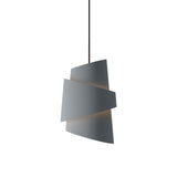 Croissant Pendant Light: Fog