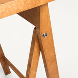 Folding Flat Trestle Table: DI