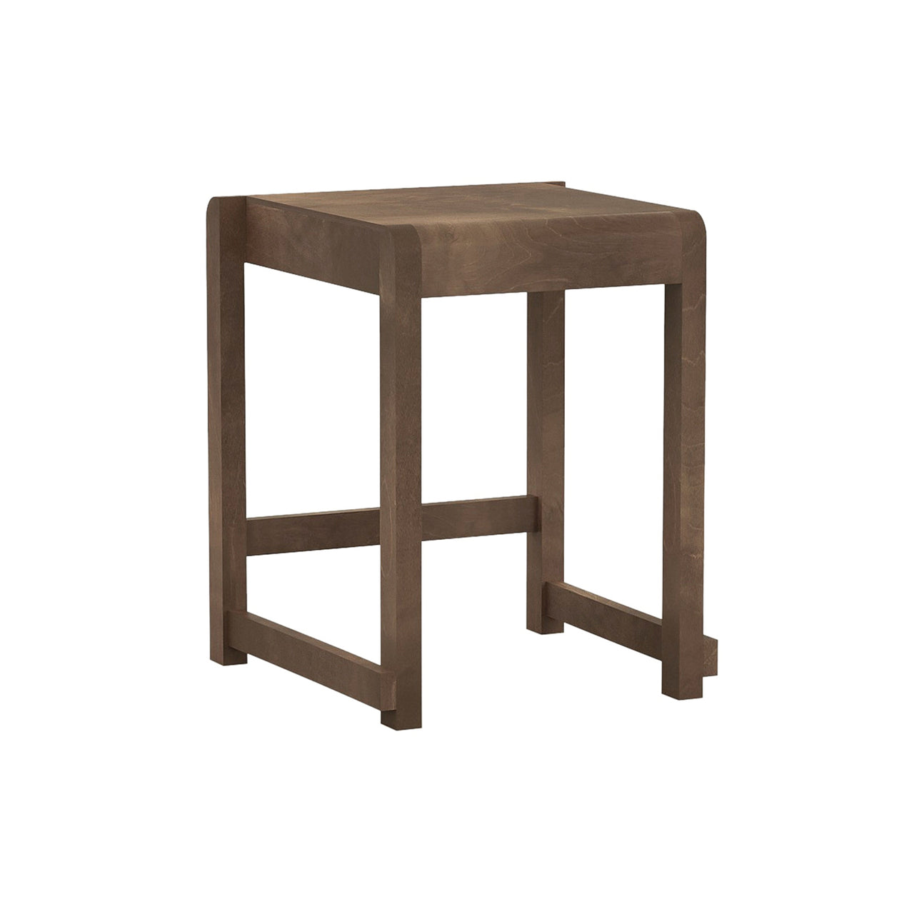 01 Low Stool : Dark Birch