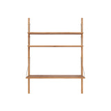 Shelf Library: Medium (W80) + Desk Section 