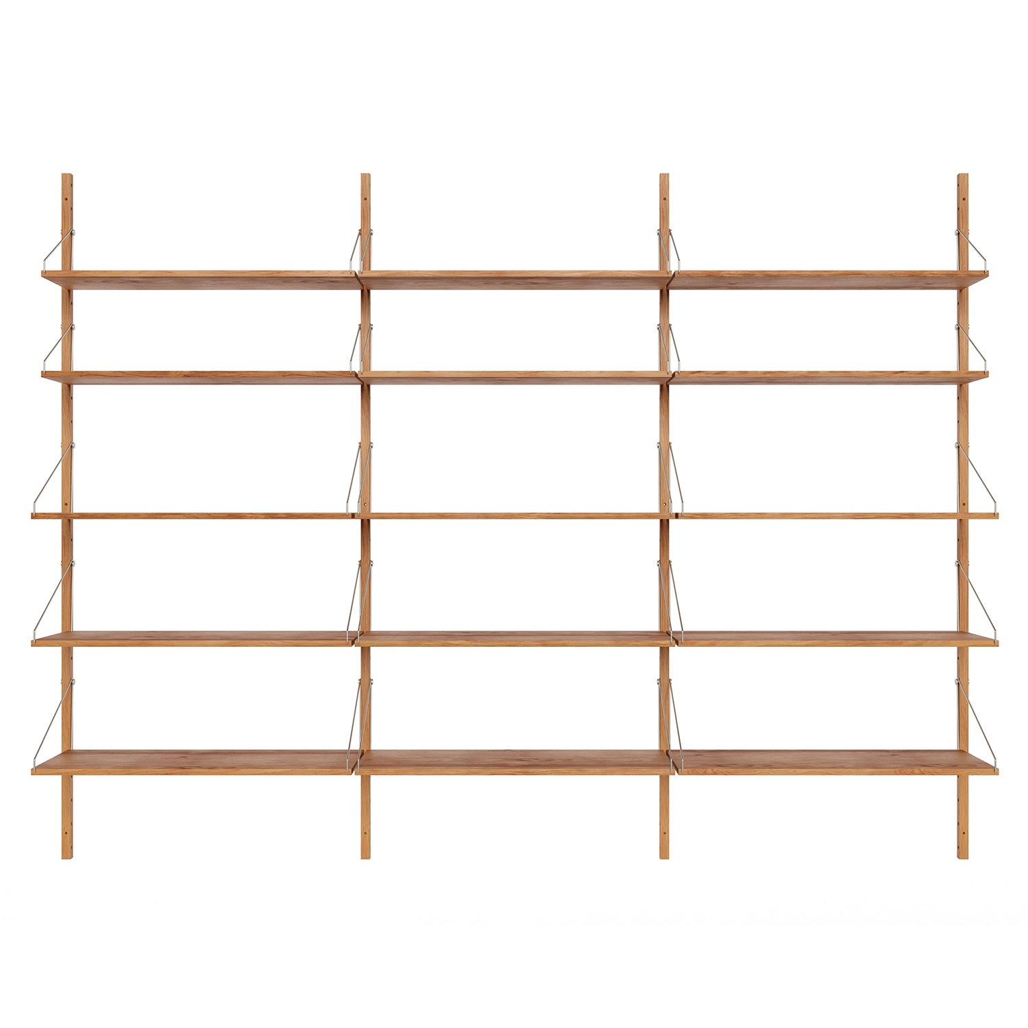 Shelf Library: High (W80) + Triple Section