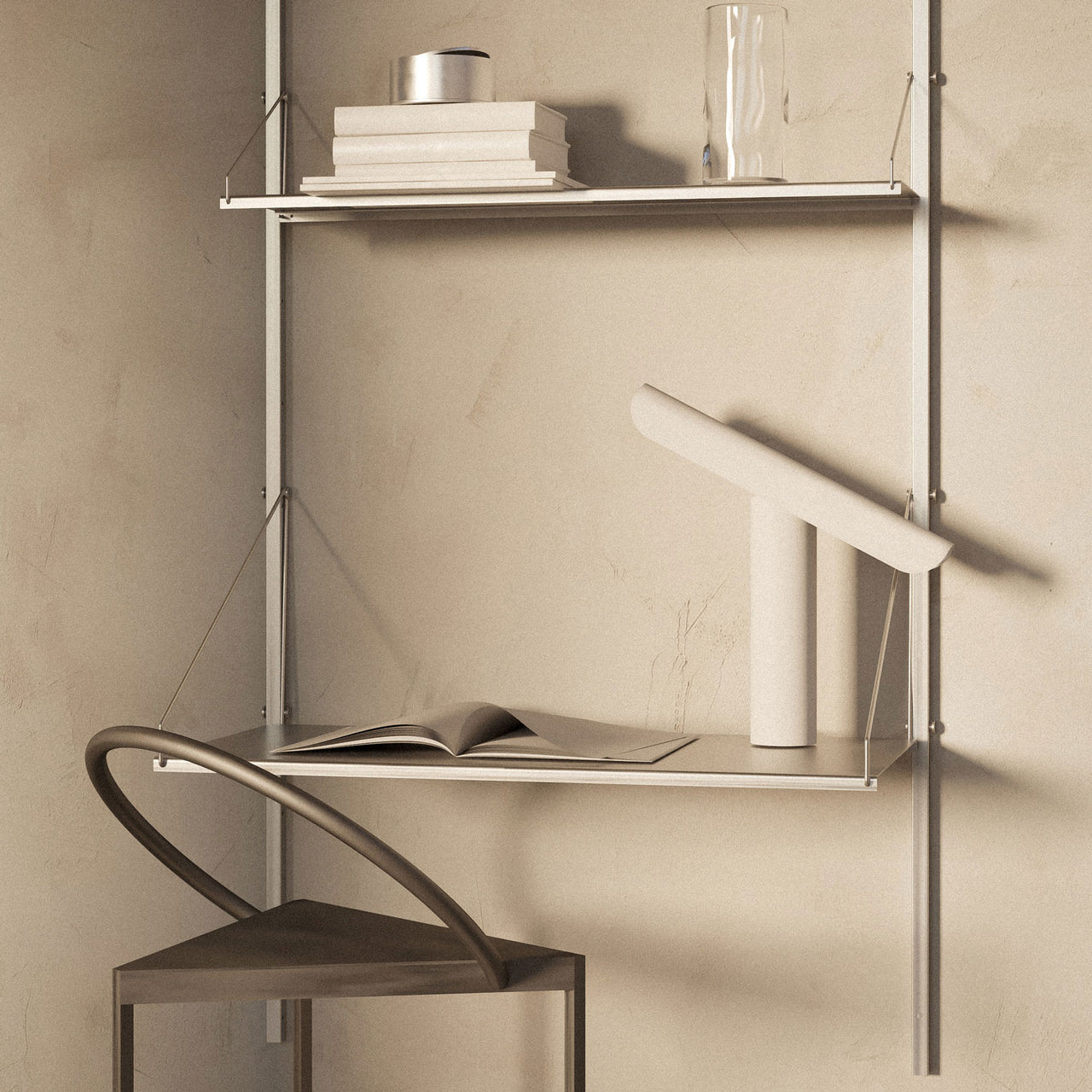 Shelf Library: Steel