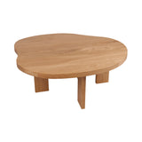 Farmhouse Pond Coffee Table: Natural Oak