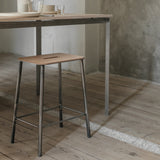 Adam Stool: Upholstered