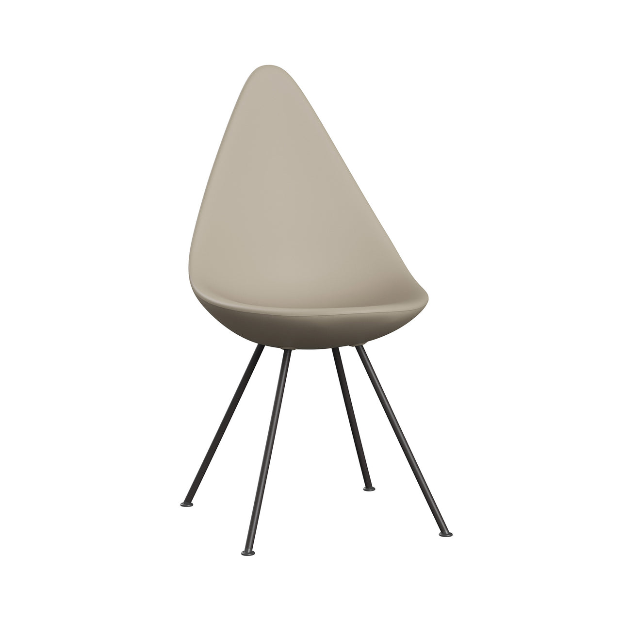 Drop Chair: High + Light Beige + Warm Graphite