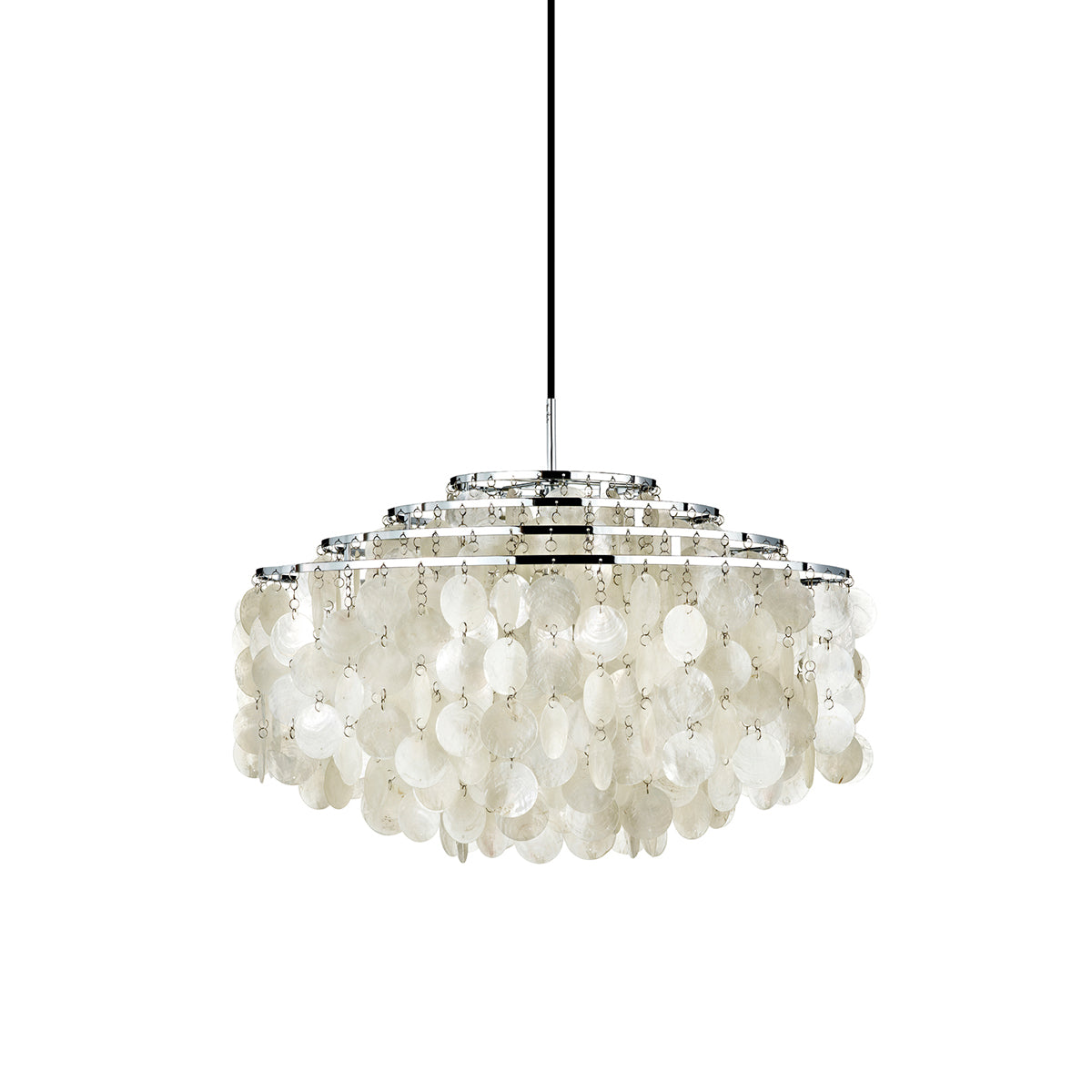 Fun 10DM Pendant Light: Chrome