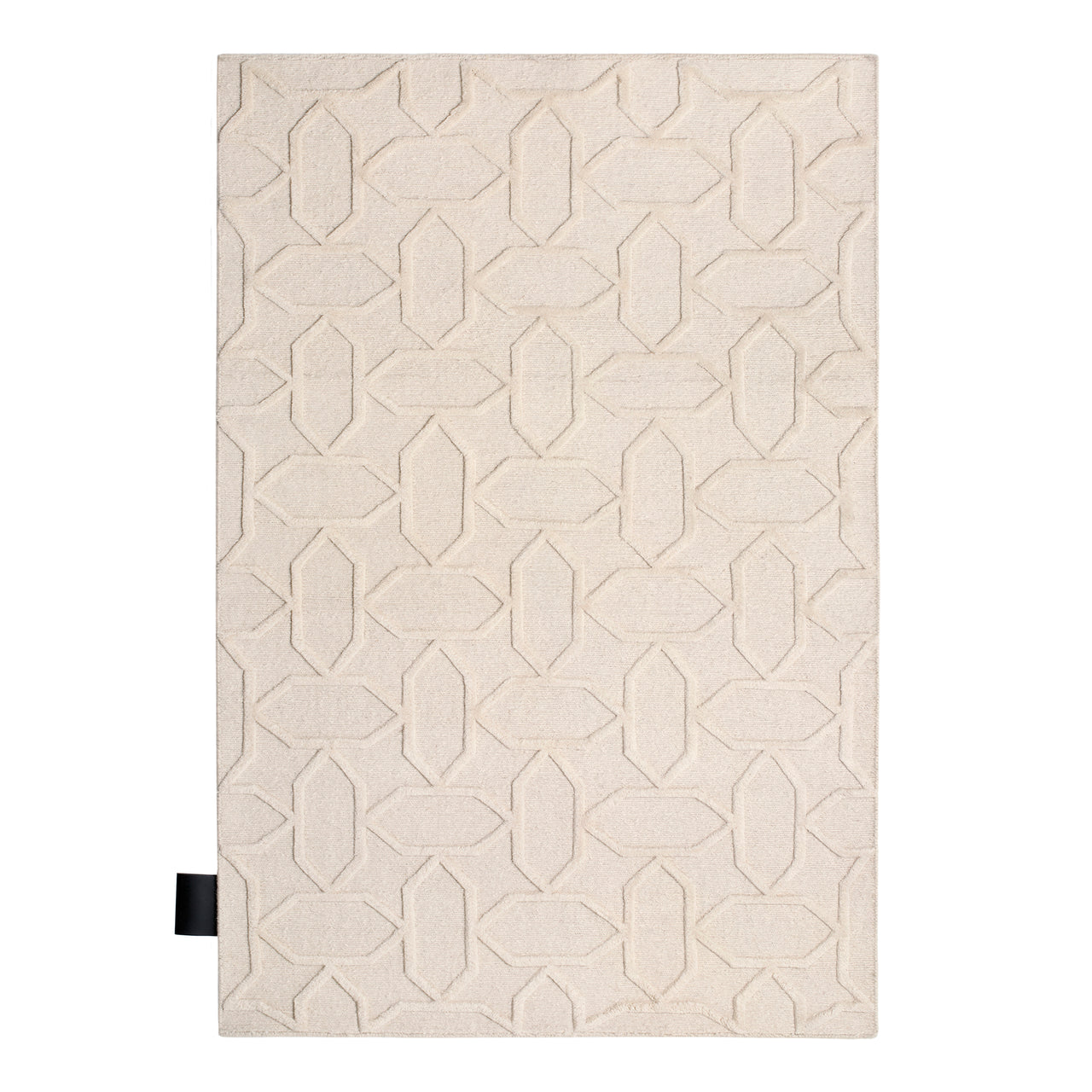 Gems Sumak Rug: Medium + Light Beige