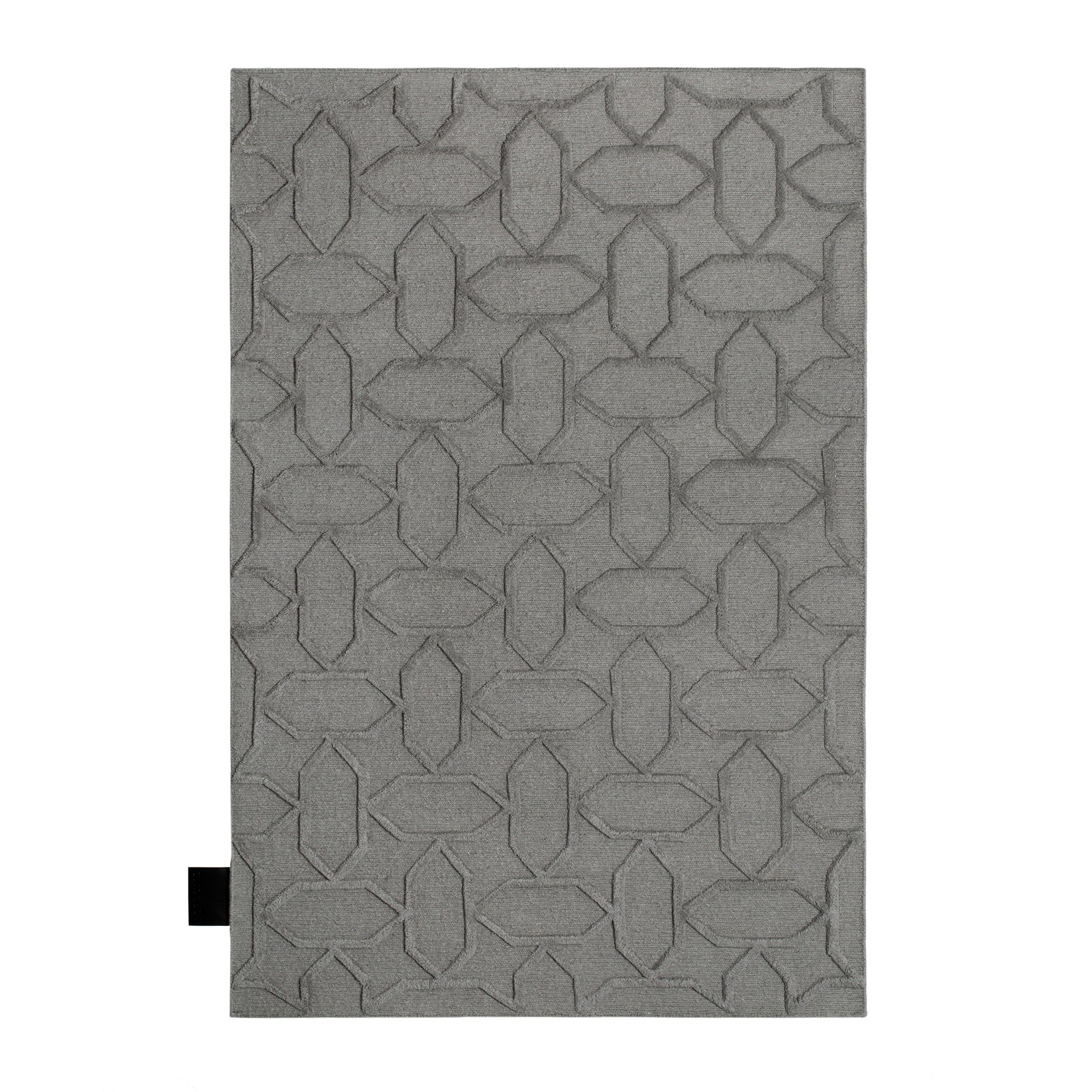 Gems Sumak Rug: Small + Silver