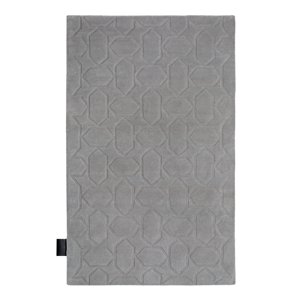 Gems Relief Rug: Large + Silver