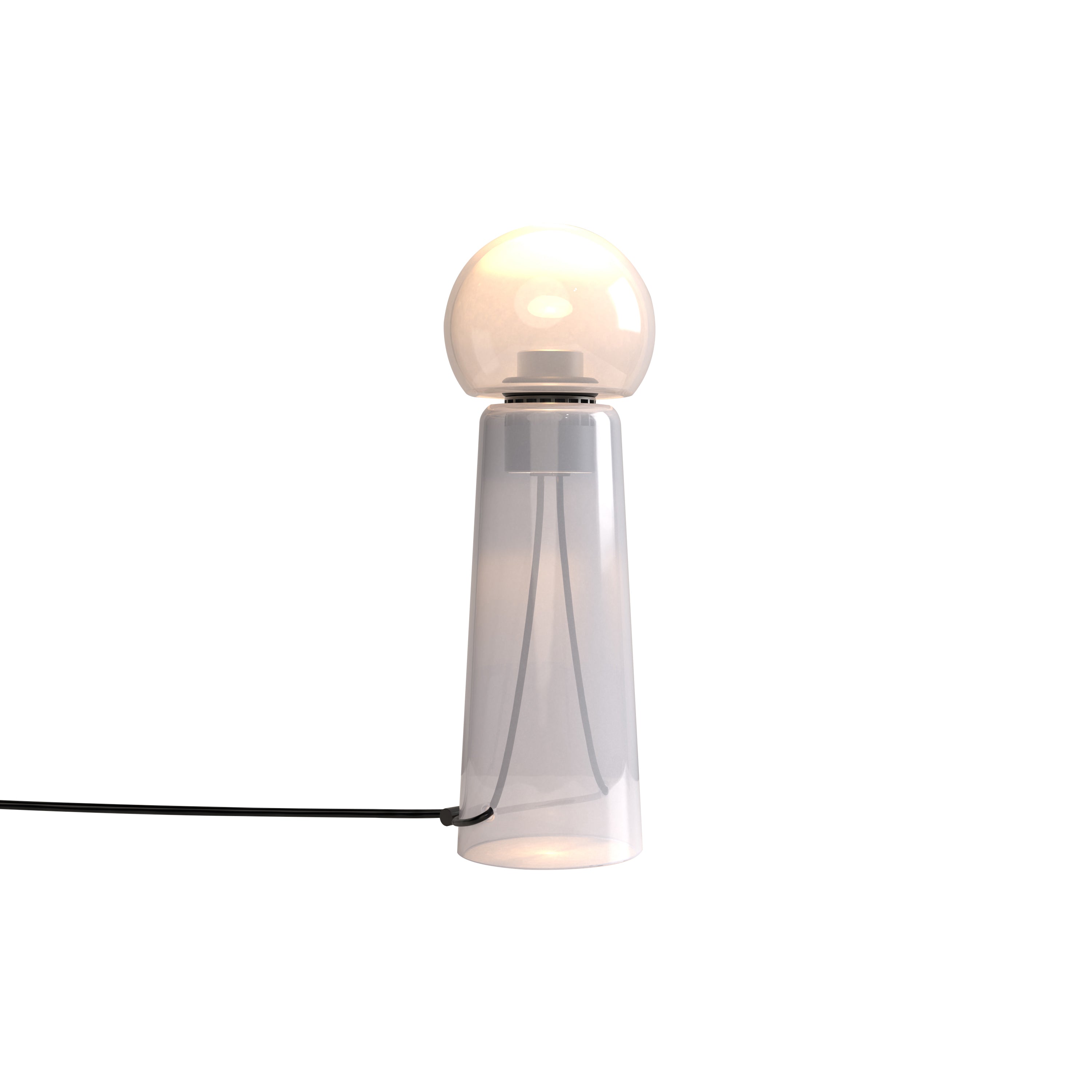 Gigi Table Lamp: Fog