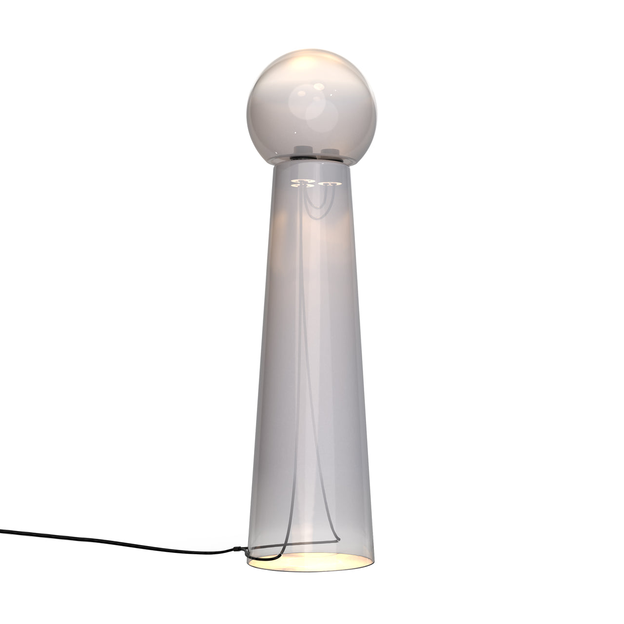 Gigi Grande Floor Lamp: Rising Fog