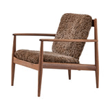 GJ 118 Easy Chair: American Walnut + Sheepskin