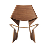 GJ Bow Chair: Walnut