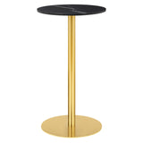 Gubi 1.0 Bar Table: Round + Small - 23.6