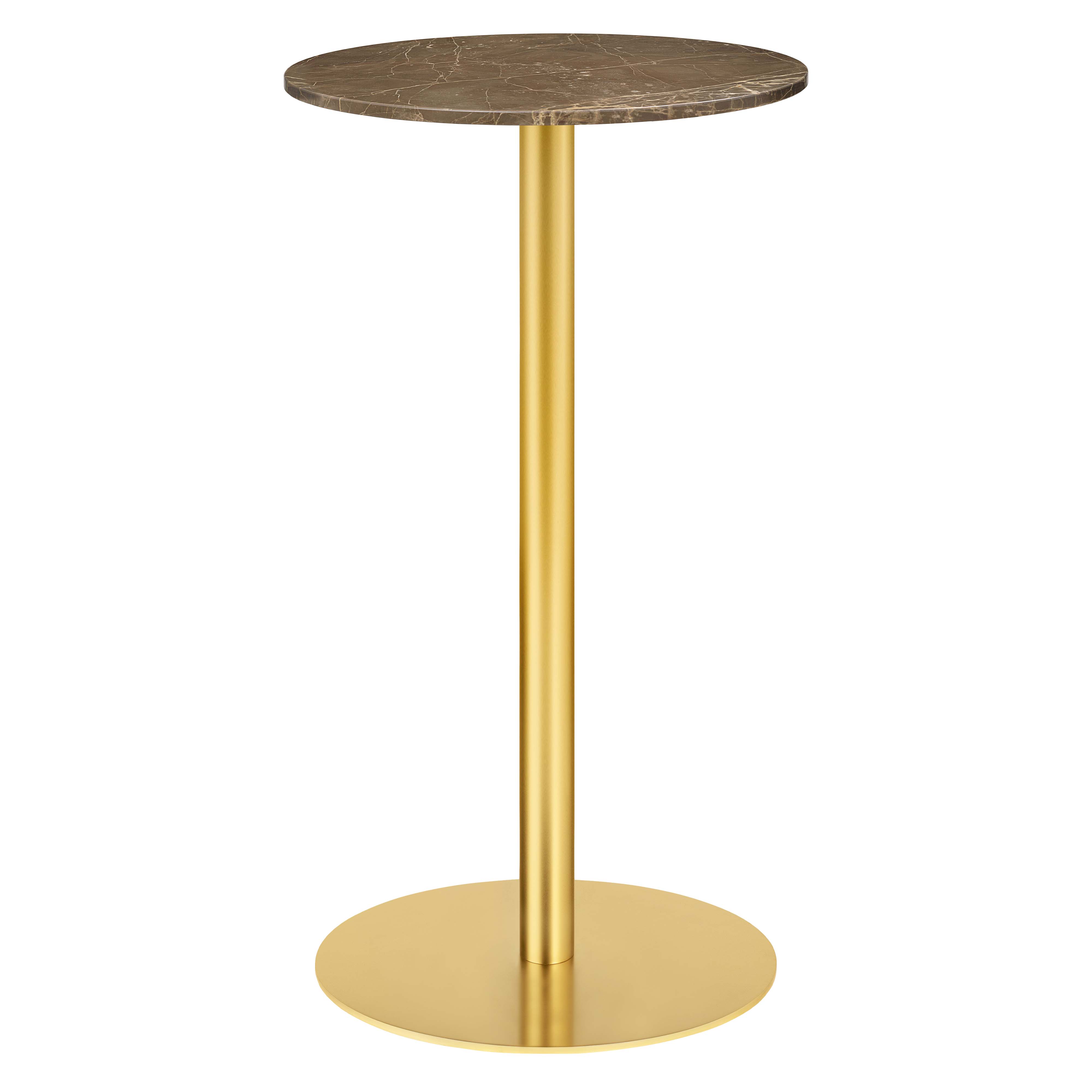 Gubi 1.0 Bar Table: Round + Small - 23.6