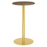 Gubi 1.0 Bar Table: Round + Small - 23.6