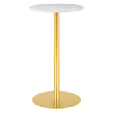 Gubi 1.0 Bar Table: Round + Small - 23.6