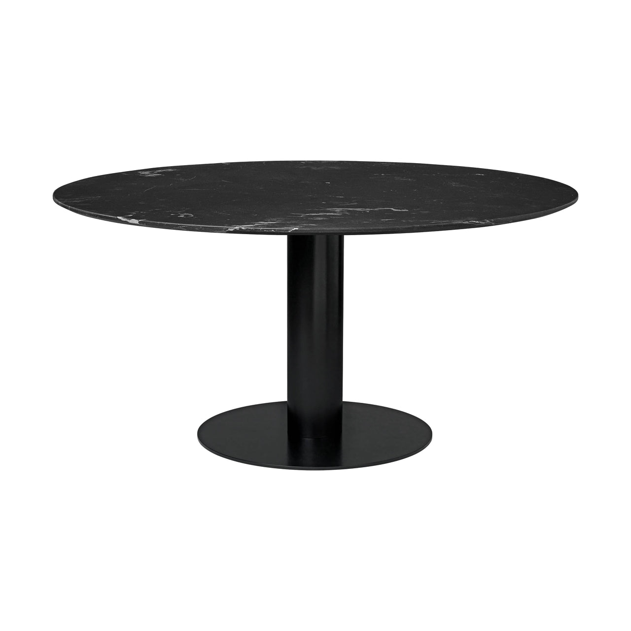 Gubi 2.0 Dining Table: Round + Large - 59.1