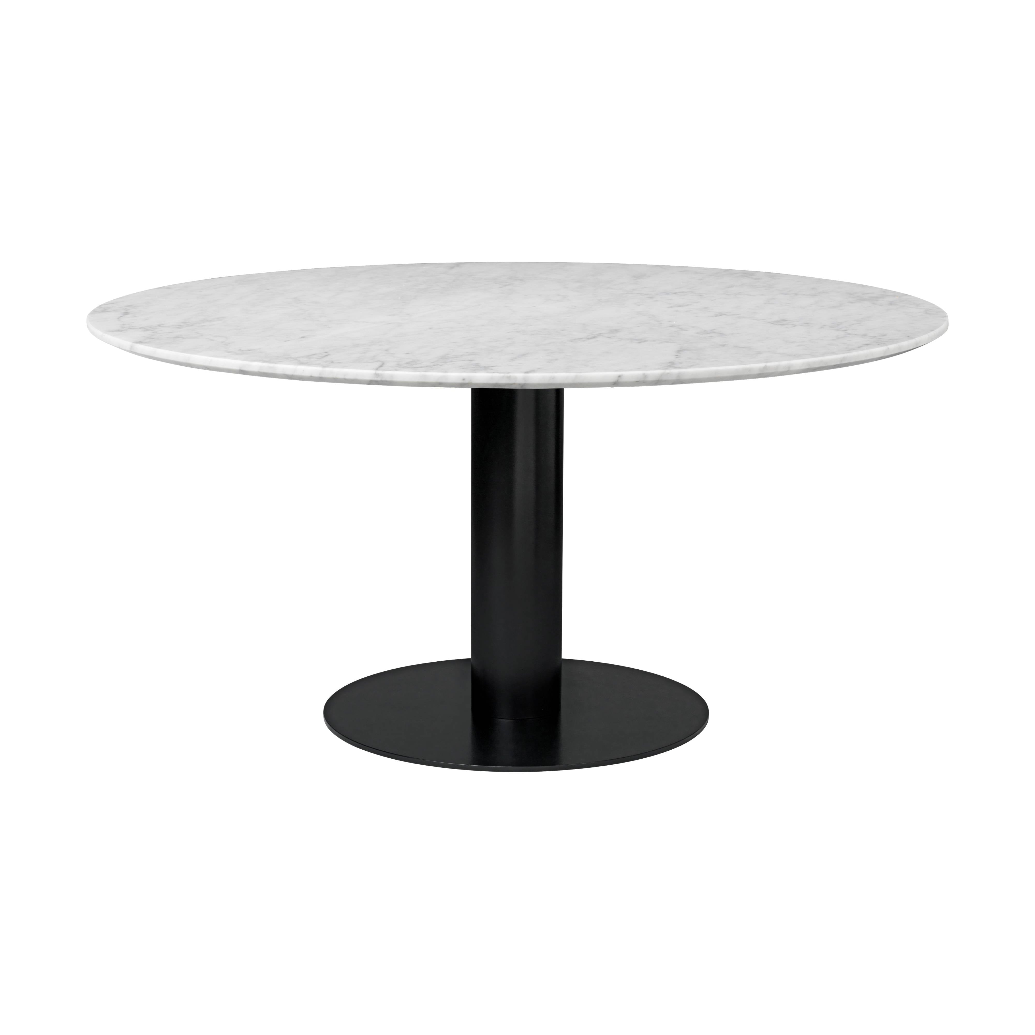 Gubi 2.0 Dining Table: Round + Large - 59.1