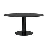 Gubi 2.0 Dining Table: Round + Large - 59.1