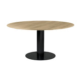Gubi 2.0 Dining Table: Round + Large - 59.1