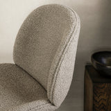 Beetle Dining Chair: Conic Base + Fully Upholstered