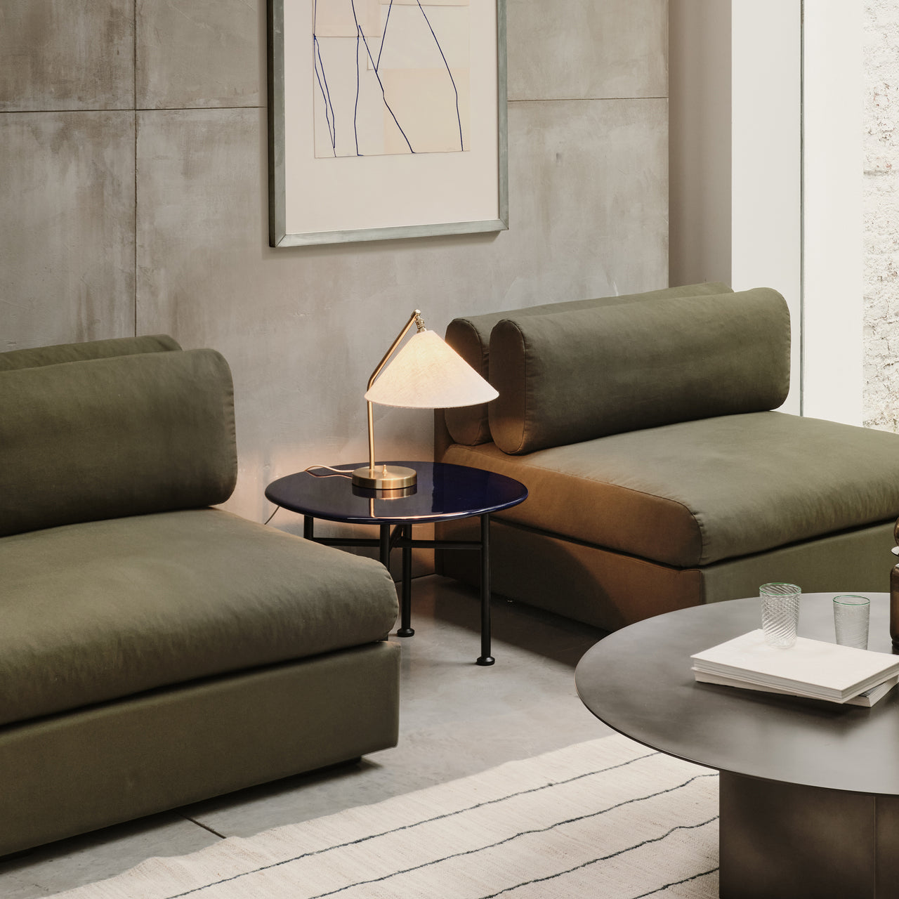 Gräshoppa Table Lamp: Fabric Shade