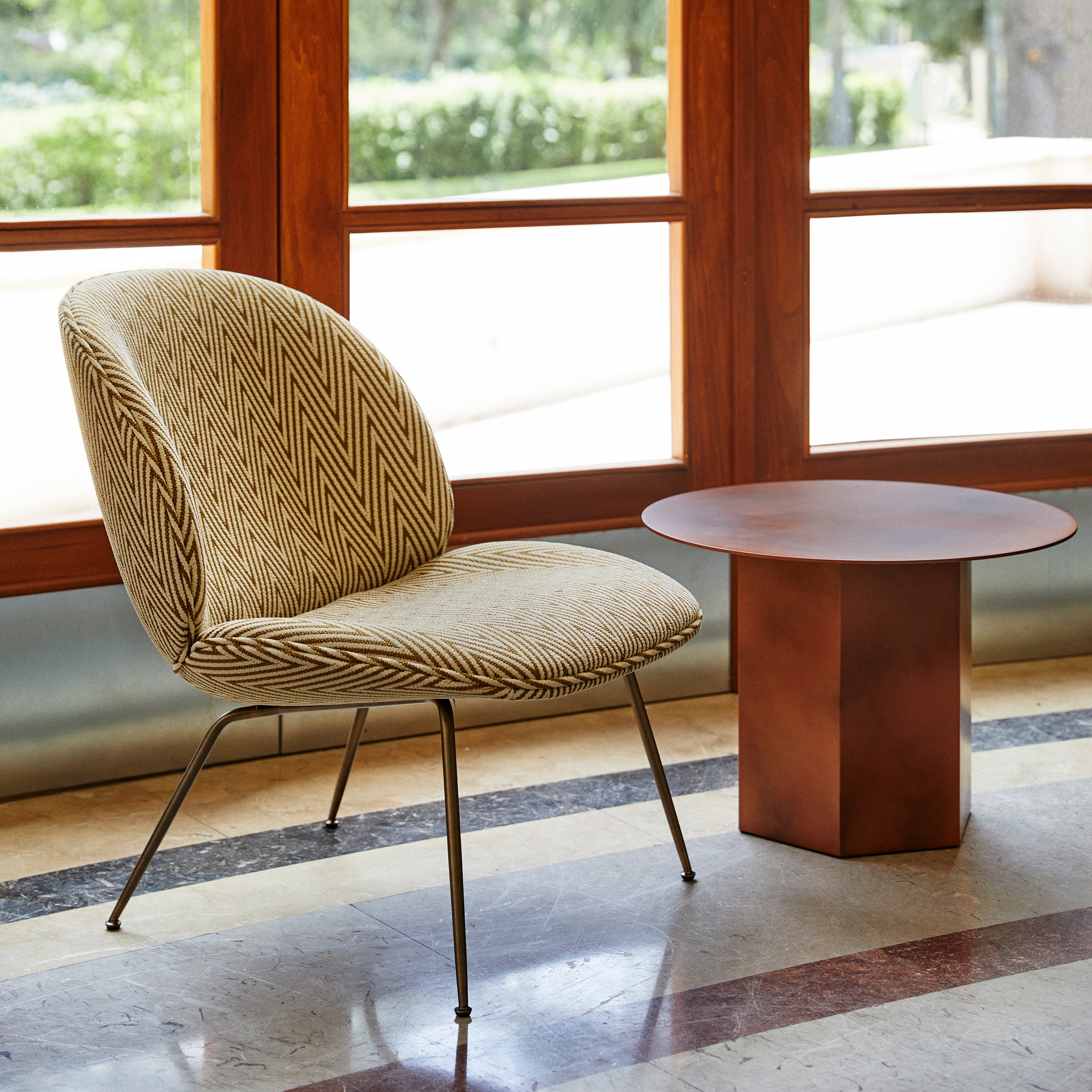 Epic Round Coffee Table: Steel