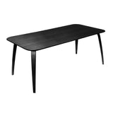 Gubi Dining Table: Rectangular + Small - 35.4