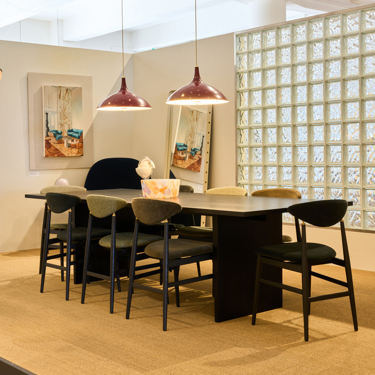 Gent Dining Chair: Fully Upholstered