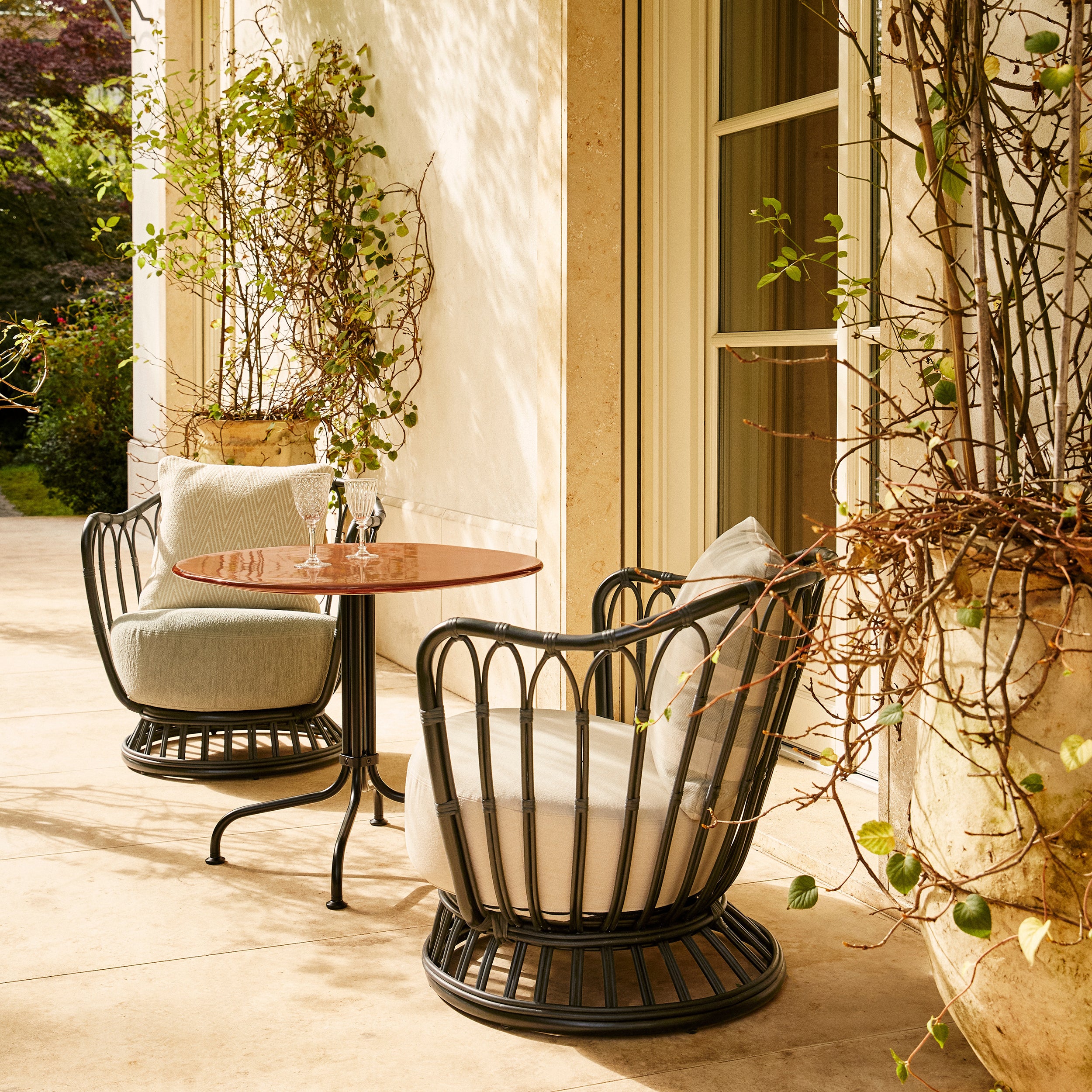 Carmel Bistro Dining Table: Outdoor